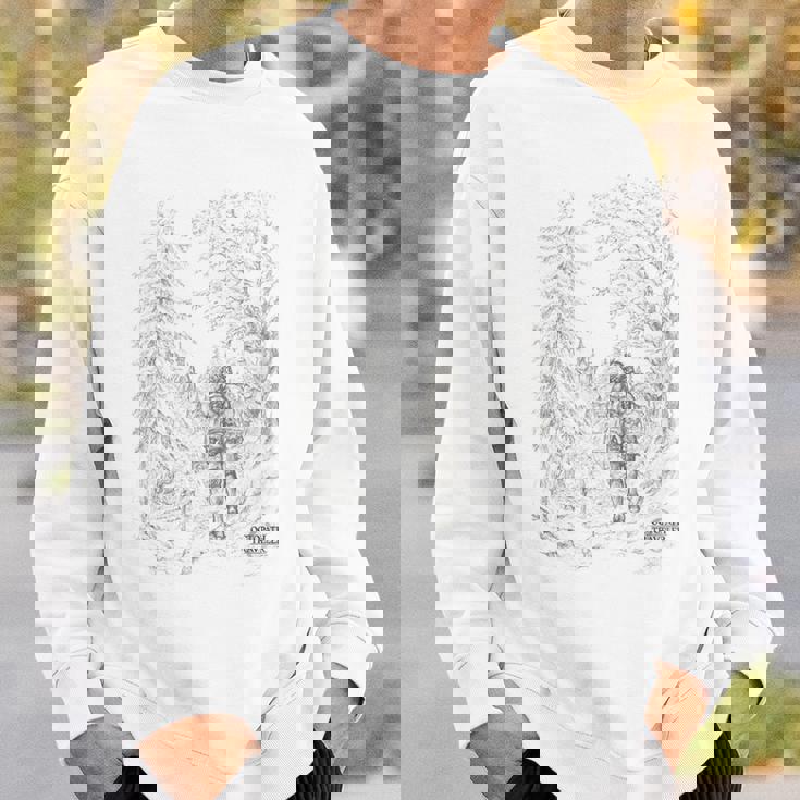 【公式】『オクトパストラベラー0』キービジュアル ラインアート スウェットシャツ 彼への贈り物