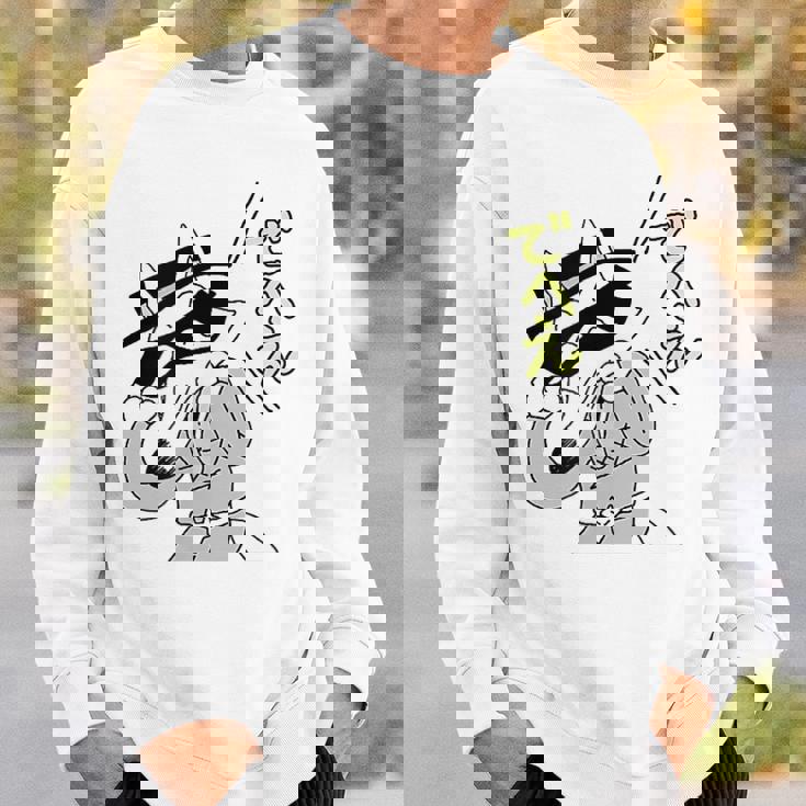 かいけつゾロリtシャツ大さくせん 「でへえ」② スウェットシャツ 彼への贈り物