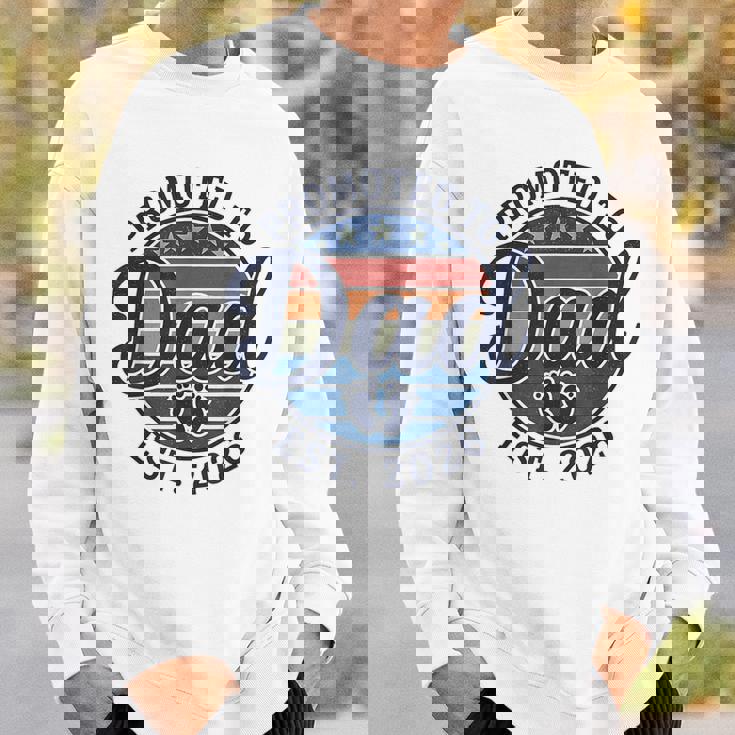 はじめてのお父さんがパパに昇進 2026 父の日男性 スウェットシャツ 彼への贈り物