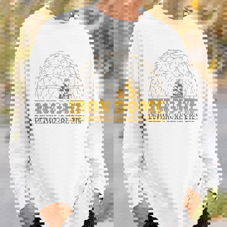 アイアンドーム イスラエル国防軍 Idf ユダヤ人ギフト プロイスラエル スウェットシャツ 彼への贈り物