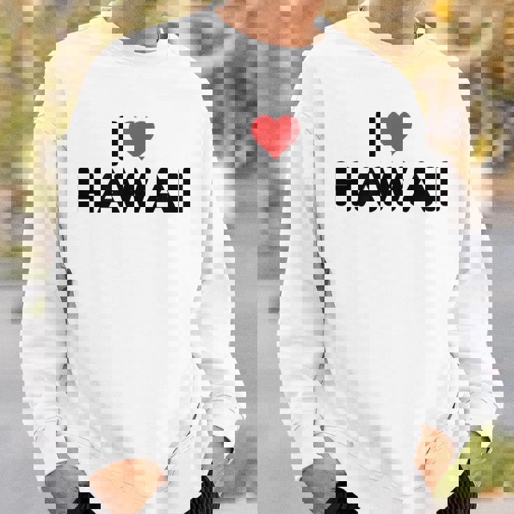 アイラブハワイ スウェットシャツ 彼への贈り物