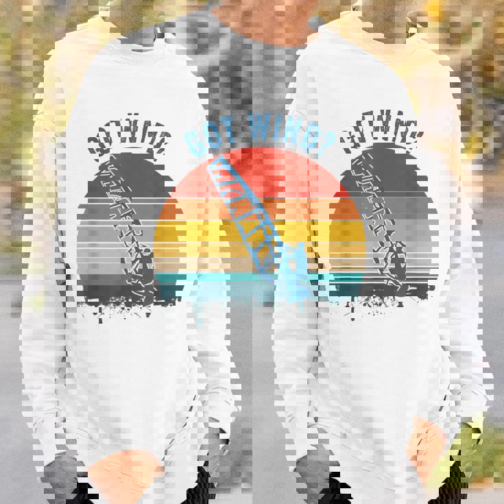 ウィンドサーファーウィンドサーフィンギフト Got Wind スウェットシャツ 彼への贈り物