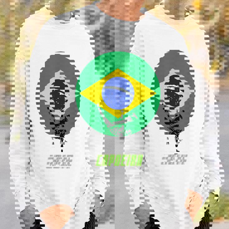 カポエイラ ブラジル国旗 スウェットシャツ 彼への贈り物