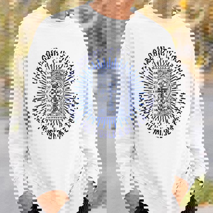 キリスト教信仰 聖書の学び キリスト教 イエス スウェットシャツ 彼への贈り物