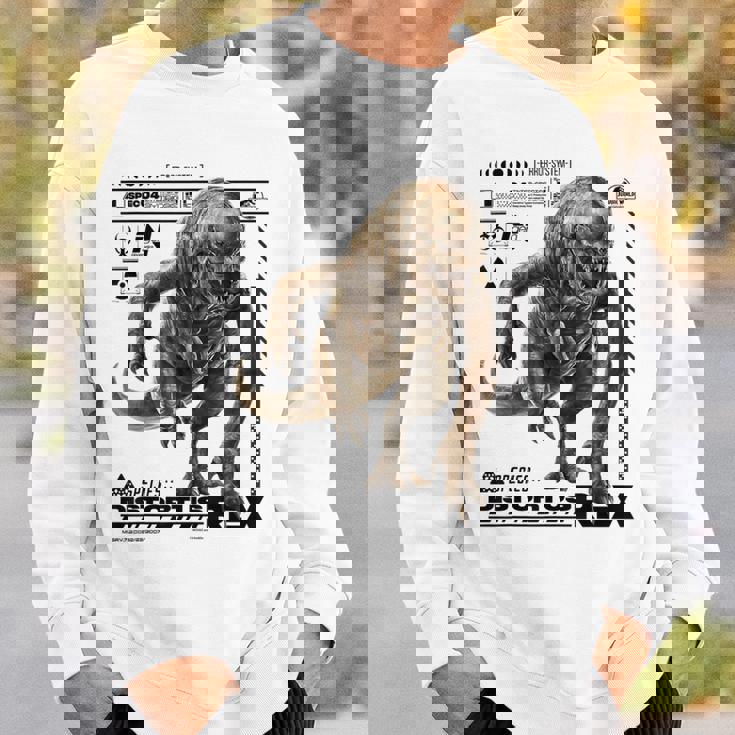 ジュラシック・ワールド Distortus Rex Ingenpecies File スウェットシャツ 彼への贈り物
