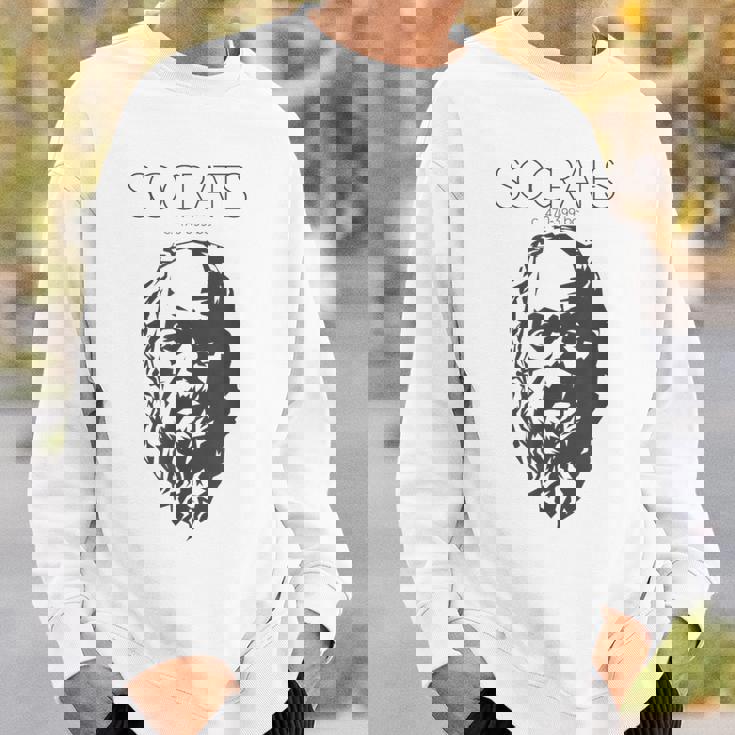 ソクラテスtシャツ 古代ギリシャ哲学者 スウェットシャツ 彼への贈り物