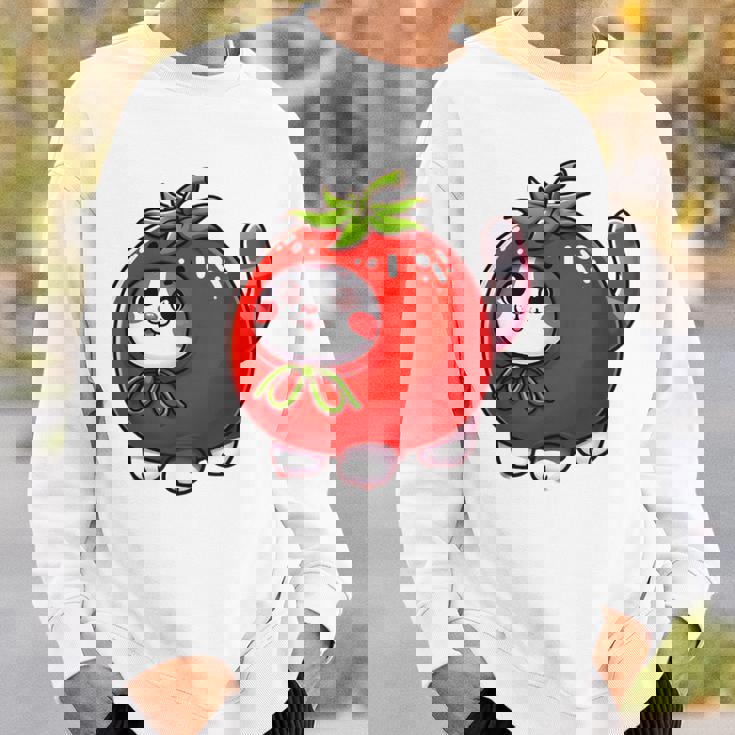 トマトの猫 コスチューム スウェットシャツ 彼への贈り物