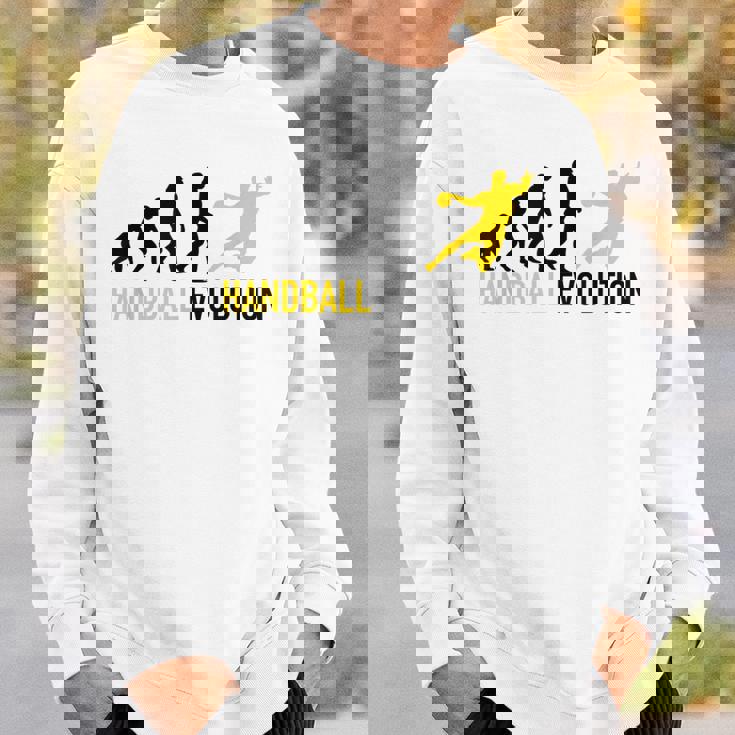 ハンドボール選手の進化ハンドボール スウェットシャツ 彼への贈り物