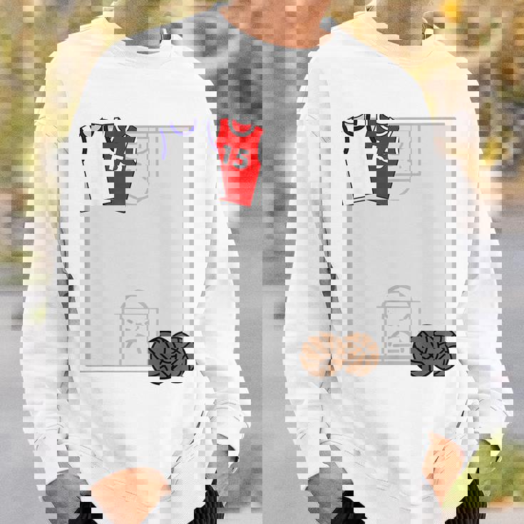 バスケットボール サイン帳 寄せ書き 色紙 先輩 先生 ありがとう、おつかれさま 贈る言葉 メッセージ スウェットシャツ 彼への贈り物