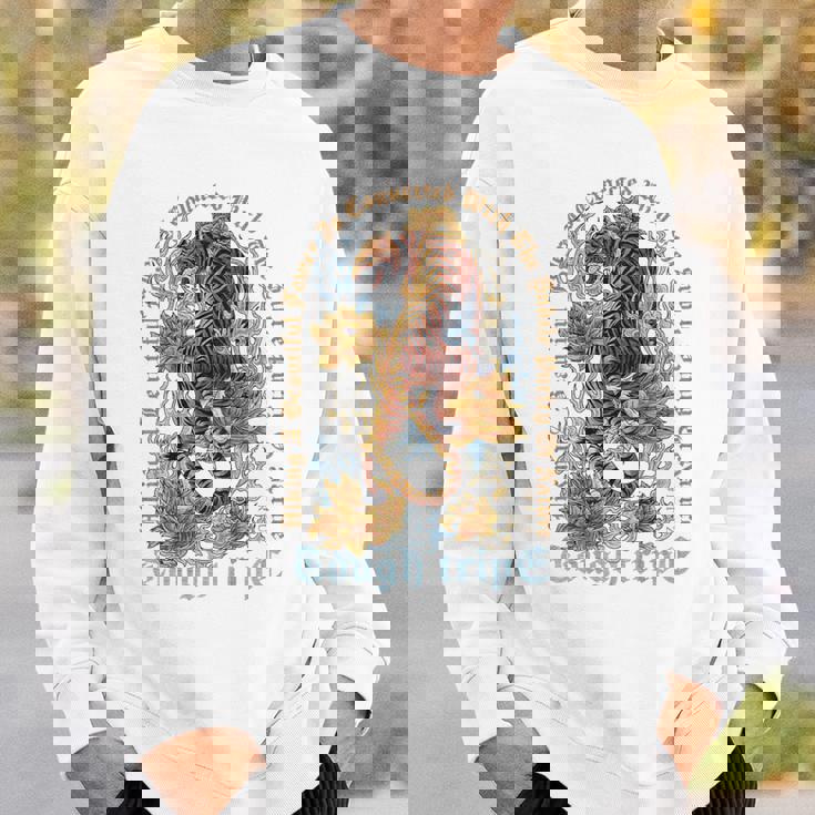 ヒップホップ ビンテージ レトロ アーバン Y2k Hip Hop バックプリント ストリートウェア タイガー スウェットシャツ 彼への贈り物