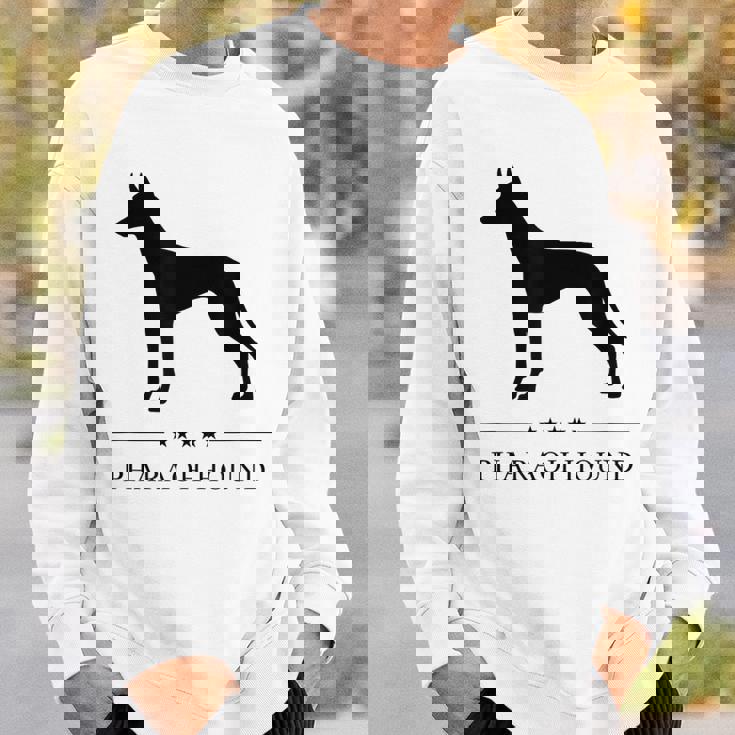 ファラオハウンド ブラック シルエット スウェットシャツ 彼への贈り物