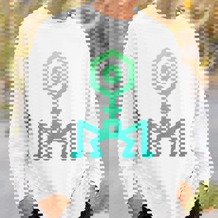 ファージバクテリオファージ療法 微生物学 スウェットシャツ 彼への贈り物