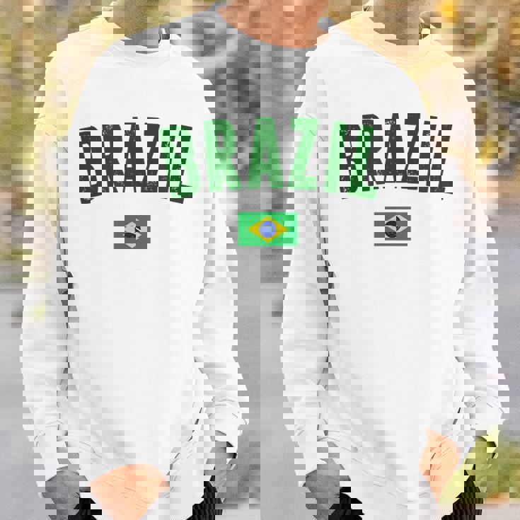 ブラジルシャツ メンズ レディース キッズ ブラジル サッカーファン スウェットシャツ 彼への贈り物