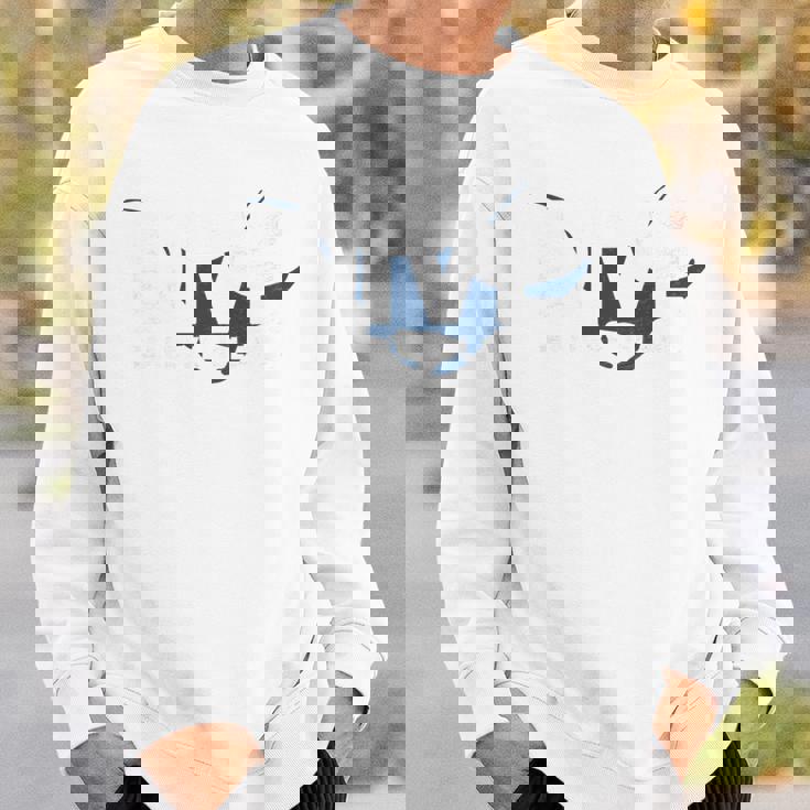 モルディブダイブマンタダイビング 長袖tシャツ スウェットシャツ 彼への贈り物