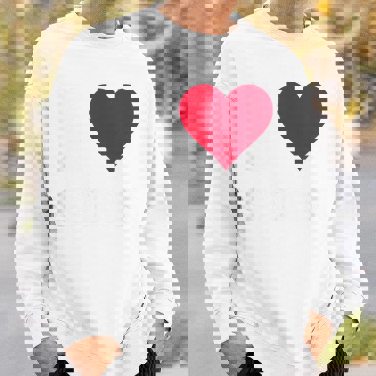 レッドハート I Lovehion スウェットシャツ 彼への贈り物