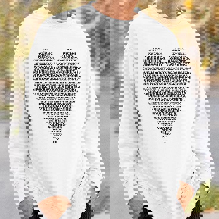 ロシア料理 ペリメニ、オクローシカ、ピロシキ 食べ物 長袖tシャツ スウェットシャツ 彼への贈り物