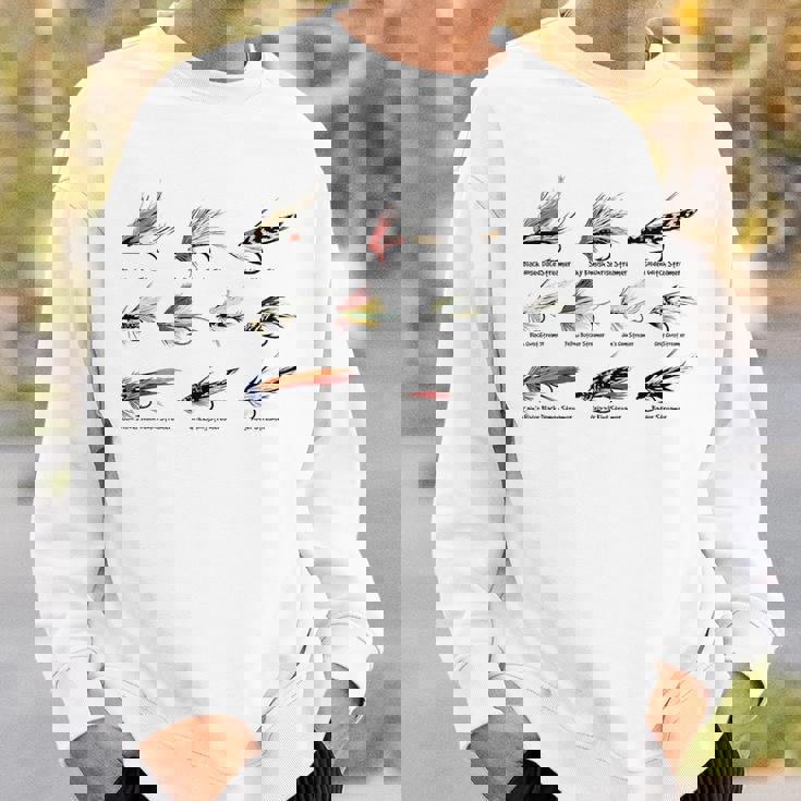 ヴィンテージ フライフィッシングルアー カラーtシャツ スウェットシャツ 彼への贈り物