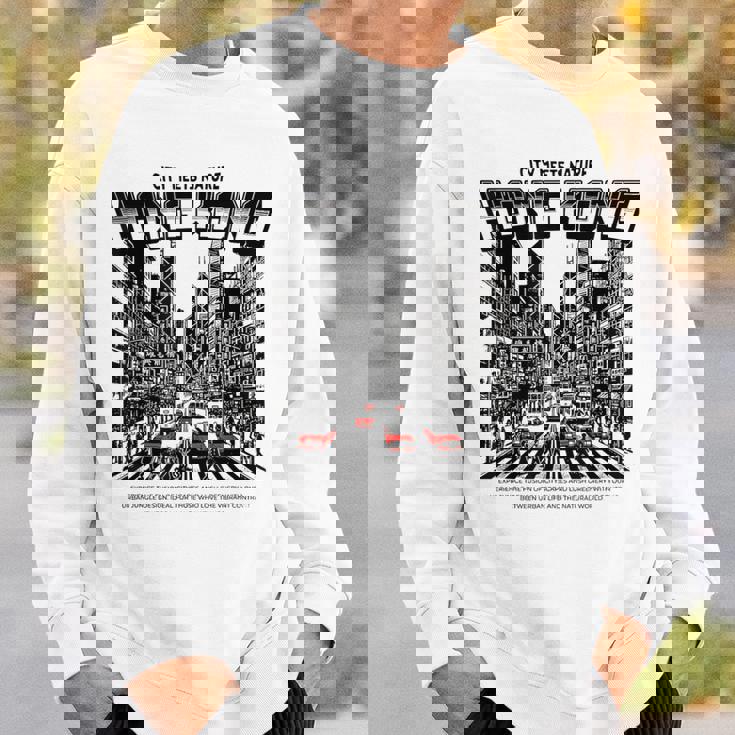 ヴィンテージ 香港 ストリート シーン 赤 タクシー 九龍 Hkg アジア スウェットシャツ 彼への贈り物