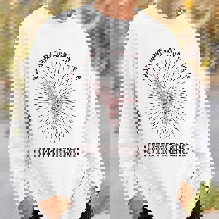 私のスピリットアニマルはハミングバード スウェットシャツ 彼への贈り物