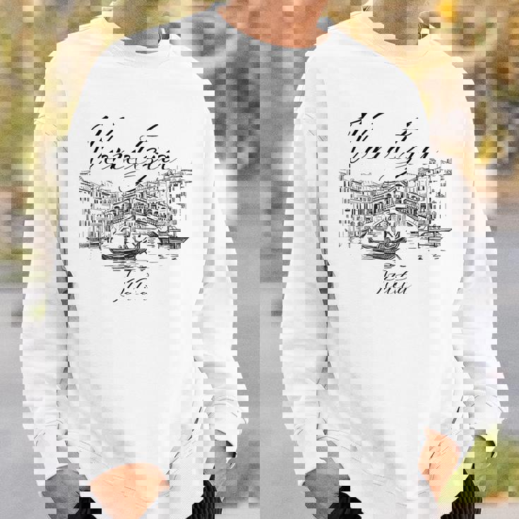 美しいヴェネツィア イタリア ベネチア イタリア お土産 スウェットシャツ 彼への贈り物