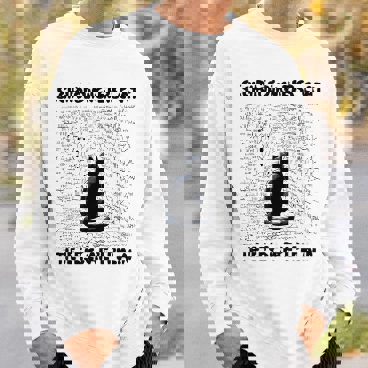 量子物理学教師シュレーディンガーの猫 脱出計画 スウェットシャツ 彼への贈り物