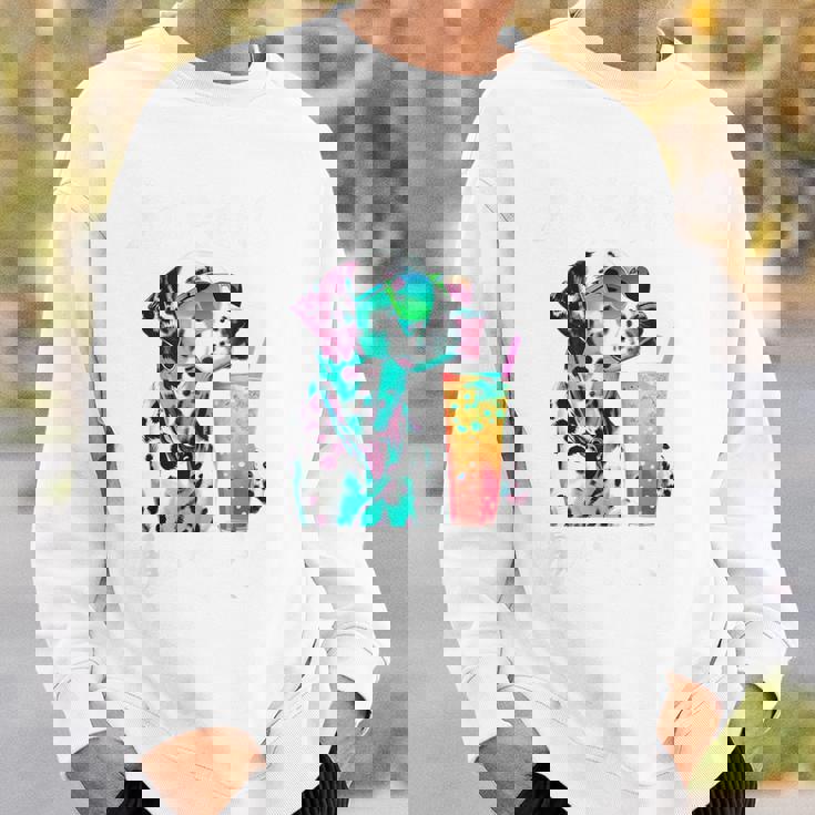 面白いtシャツ ダルメシアン イヌ わんこ メンズ 犬好き グッズ おもしろ 面白い 服 ネタ わんこ スウェットシャツ 彼への贈り物