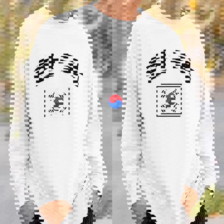 韓国国旗 誇り高き韓国語 スウェットシャツ 彼への贈り物