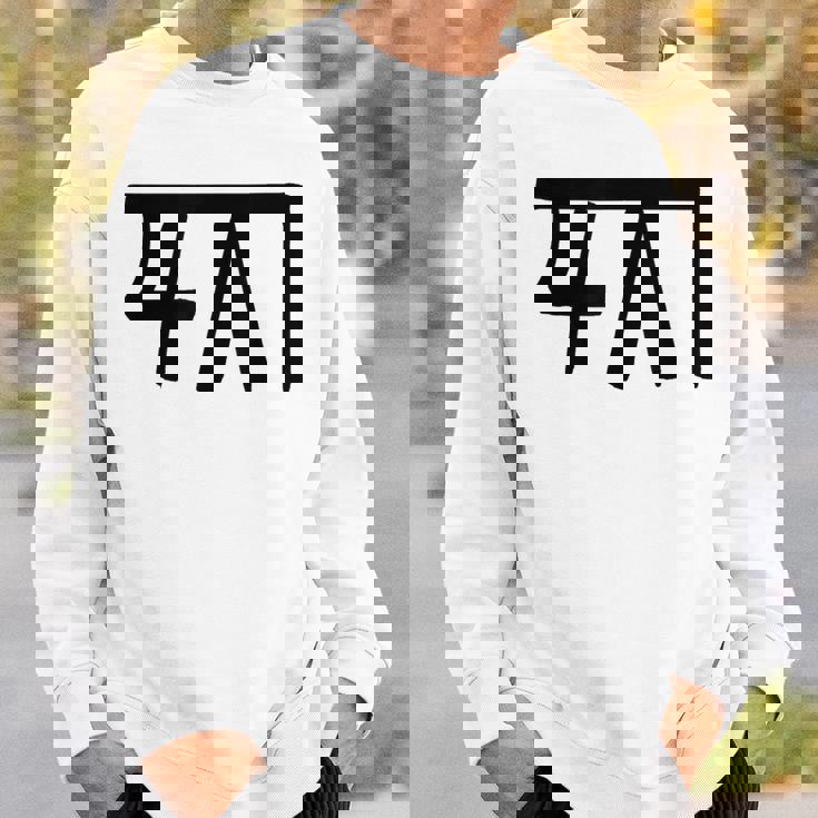 龍体文字【く】効果：金運up。手書き 筆文字 開運グッズ 運気アップ 縁起物 お守り ラッキー スピリチュアル スウェットシャツ 彼への贈り物