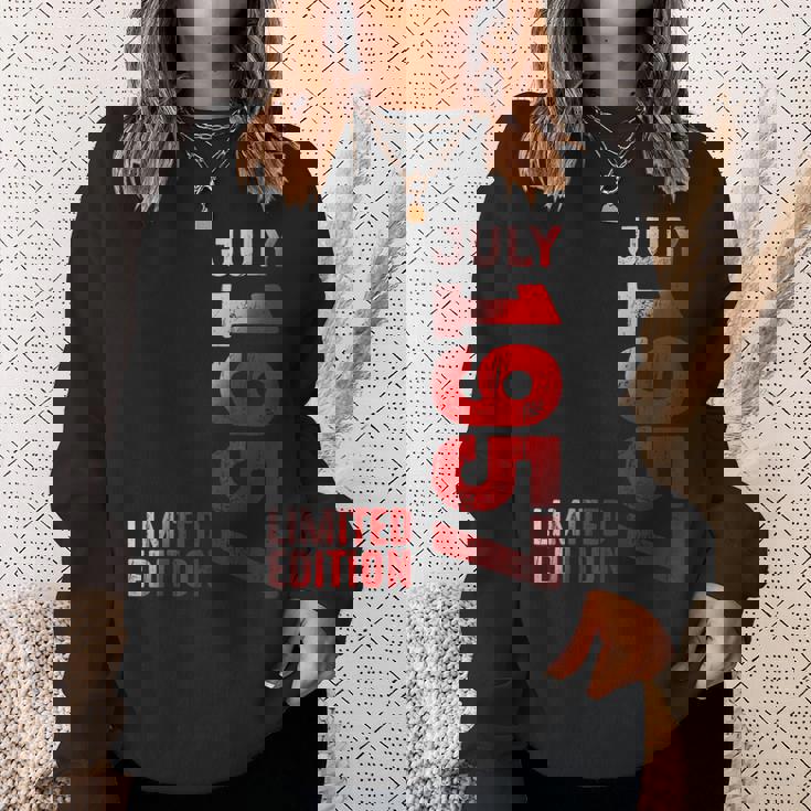 1957年7月 伝説の年 1957 レトロ 1957 ヴィンテージ 1957 スウェットシャツ 彼女への贈り物