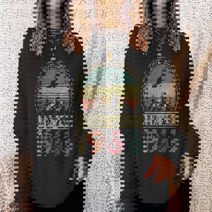 1966年ヴィンテージ、限定版、60歳の誕生日、60歳 スウェットシャツ 彼女への贈り物