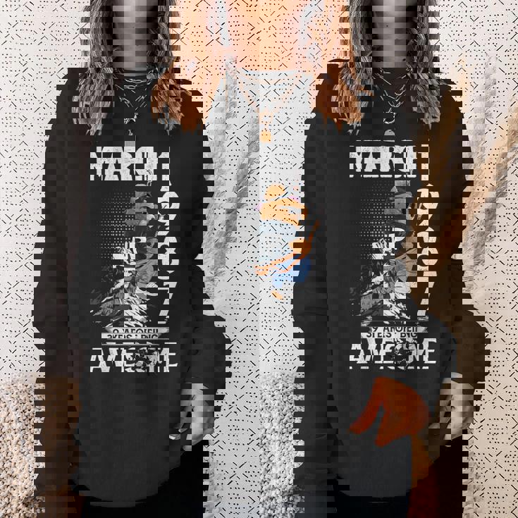 39Th Birthday Legends March 1987Intage 39 Years Old スウェットシャツ 彼女への贈り物