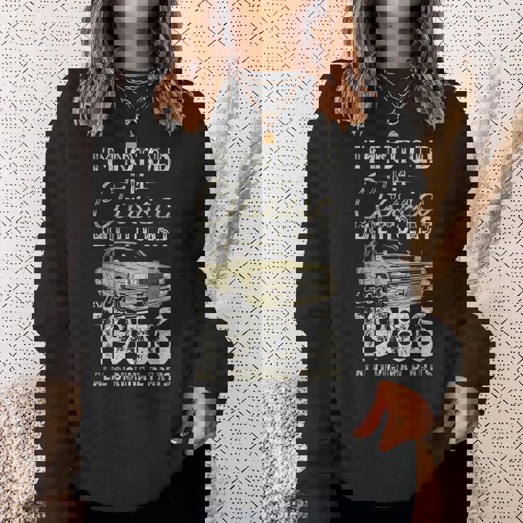 40 歳の誕生日、1986 年以来、クラシックカー、40 歳 スウェットシャツ 彼女への贈り物