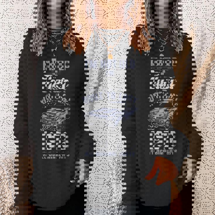 53歳の誕生日 1973年クラシックカー スウェットシャツ 彼女への贈り物