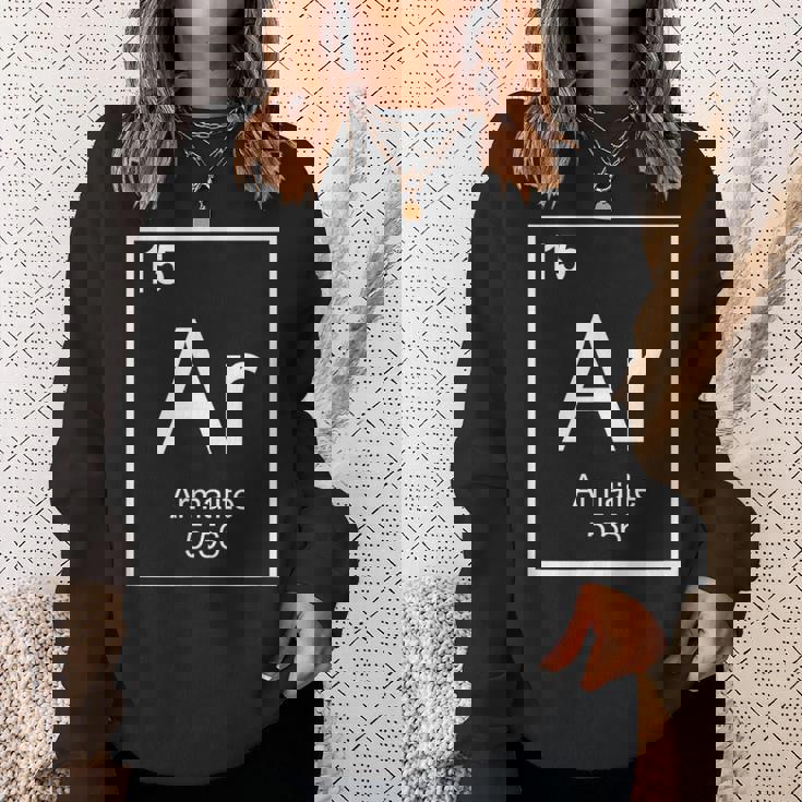 Armalite Ar-15 元素周期表 スウェットシャツ 彼女への贈り物