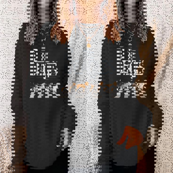 The Beagles ビーグル犬の飼い主、ビーグル犬の恋人、犬の恋人への贈り物 スウェットシャツ 彼女への贈り物