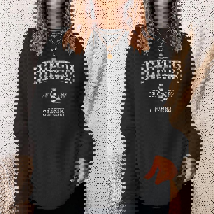 Berkeley California Ca ヴィンテージ アスレチック スポーツデザイン スウェットシャツ 彼女への贈り物