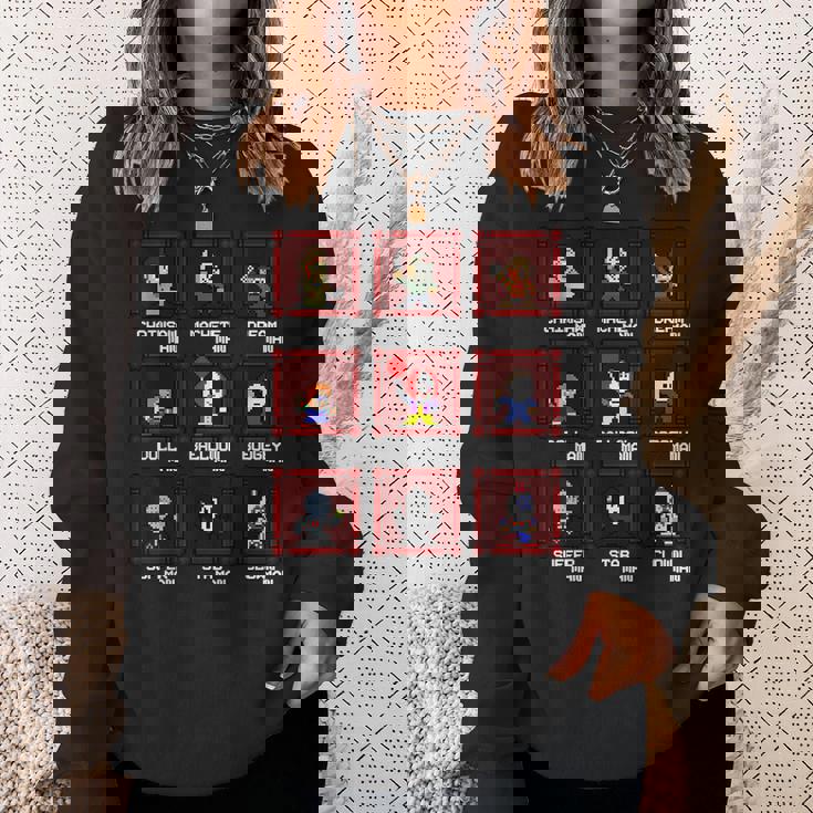 Choose Yourlasher 8ビットレトロホラーゲーム スウェットシャツ 彼女への贈り物