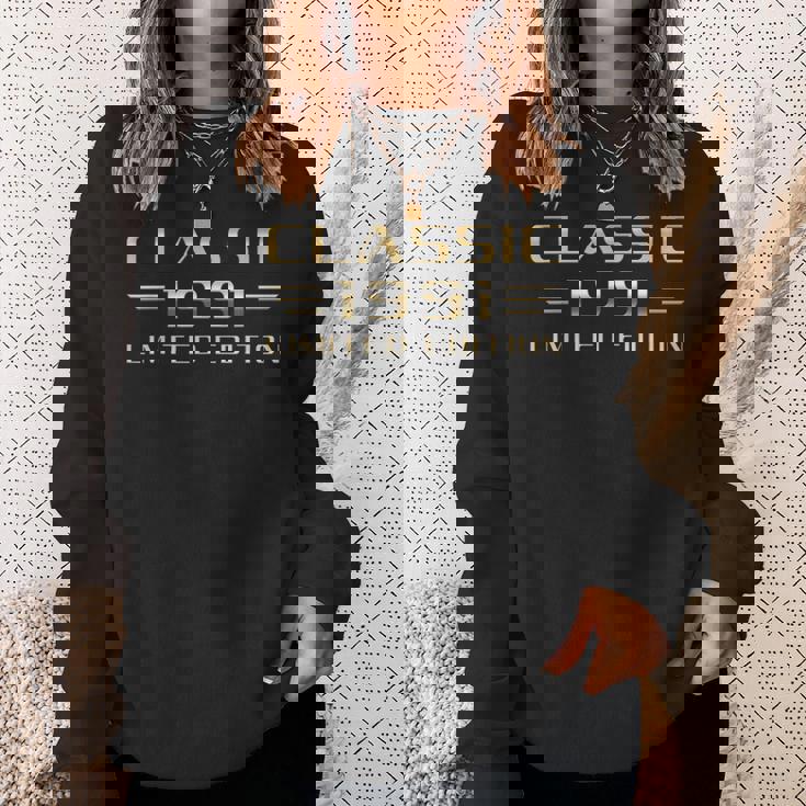 Classic 1991 ヴィンテージカー誕生35周年 スウェットシャツ 彼女への贈り物