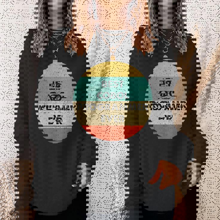 Cobol プログラマーシャツ 史上最高のコボルプログラマー スウェットシャツ 彼女への贈り物