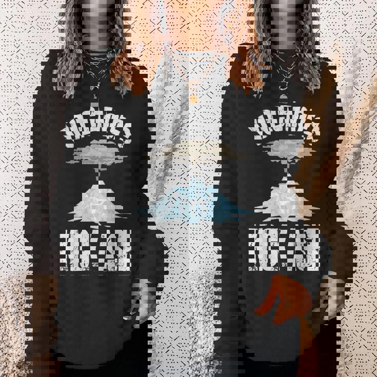 Coololcano メンズ レディース キッズ 火山灰 火山愛好家 スウェットシャツ 彼女への贈り物