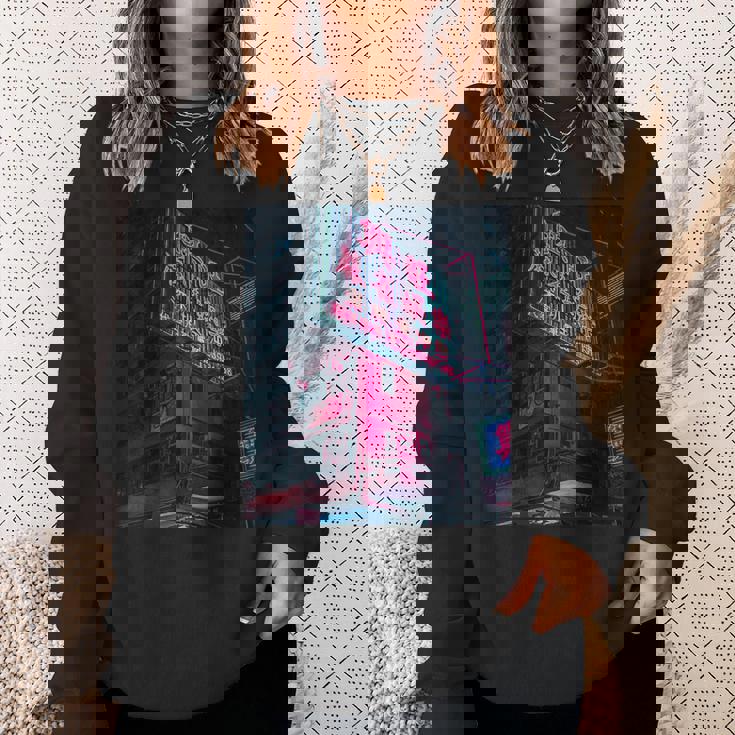 Cyberpunk Clothing、香港サイバーパンクストリートウェア スウェットシャツ 彼女への贈り物