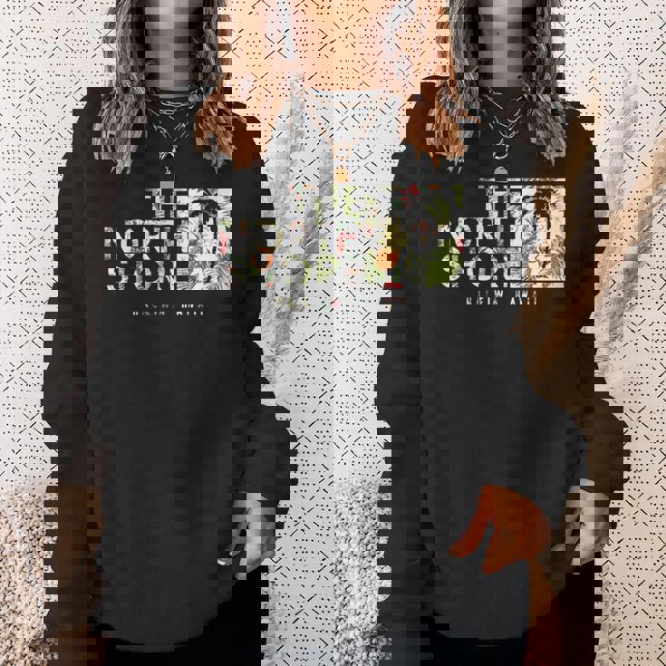 Hawaii The Northhore ハレイワヤシの木 長袖tシャツ スウェットシャツ 彼女への贈り物