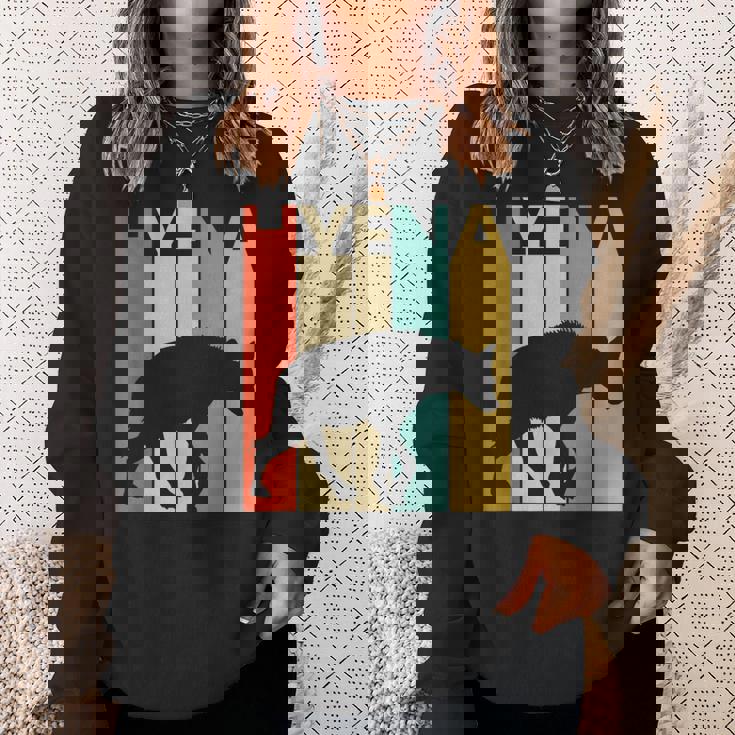 Hyena ハイエナ 動物 スウェットシャツ 彼女への贈り物