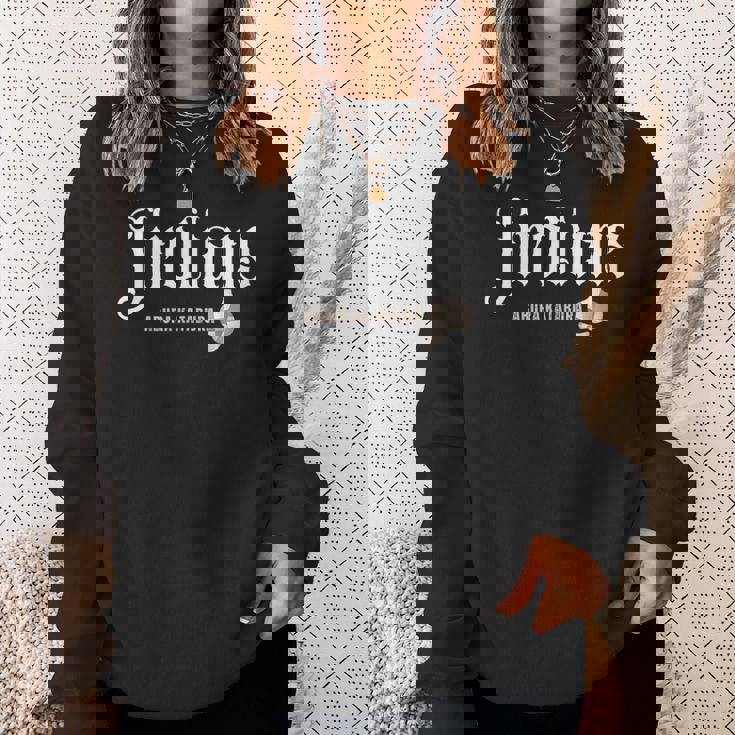 Jirolians 二郎 面白い ラーメン二郎 ニンニク ジロリアン ラオタ にんにく らーめん二郎 アブラカタブラ スウェットシャツ 彼女への贈り物