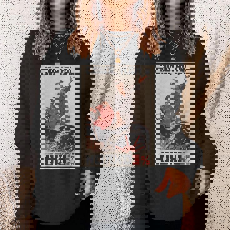 Kolkhoz 3 ビバベラルーシ！ 反ルカシェンコ スウェットシャツ 彼女への贈り物