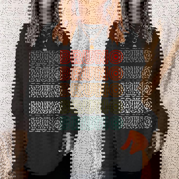 Love Heart Bruno Retrotyle Bruno Lover Heart スウェットシャツ 彼女への贈り物