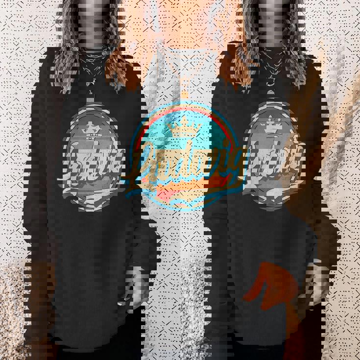 Ludwig レトロ 名前入り ヴィンテージ ファーストネーム ルートヴィヒ スウェットシャツ 彼女への贈り物