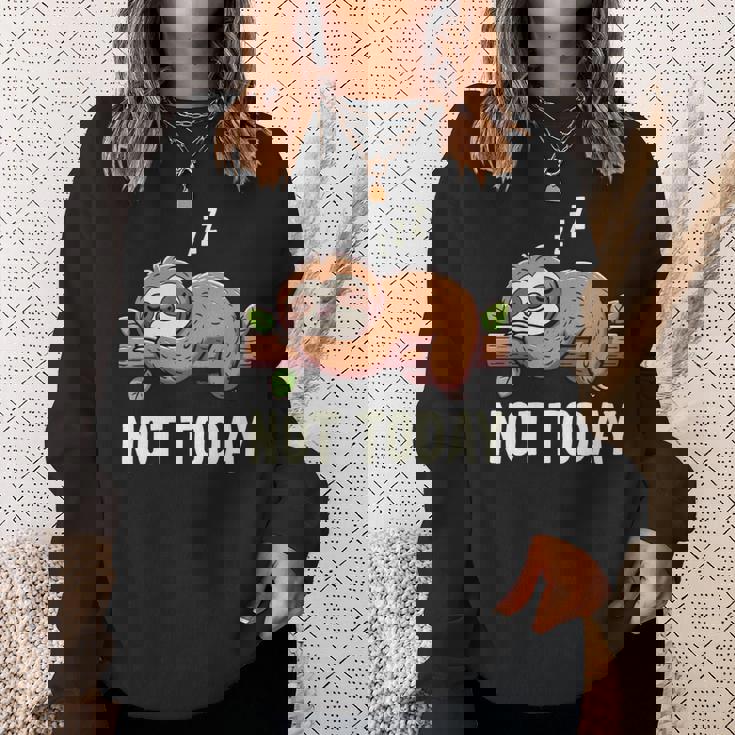 Mypirit Animalloth 私のスピリットアニマルナマケモノ 長袖tシャツ スウェットシャツ 彼女への贈り物