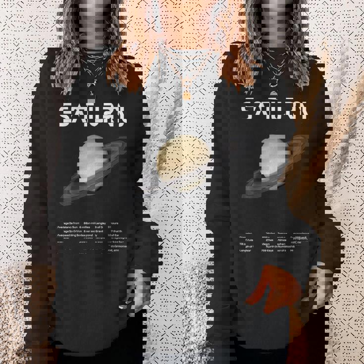 Nerdyaturn 天文学 科学 惑星 太陽系 事実 Wt スウェットシャツ 彼女への贈り物