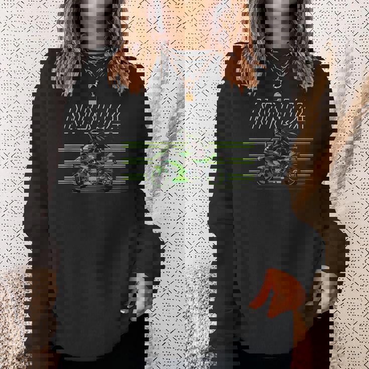 Ninja H2 忍者 ライダー バイカー スポーツバイク スーパースポーツ フルカウル レーサーレプリカ ツアラー スウェットシャツ 彼女への贈り物